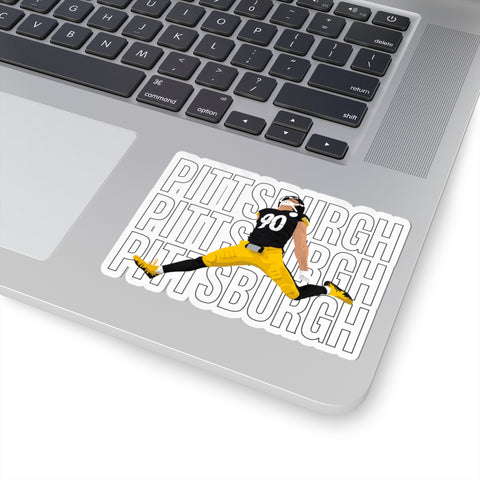 Pittsburgh Victory Jump -  Kiss-Cut Stickers