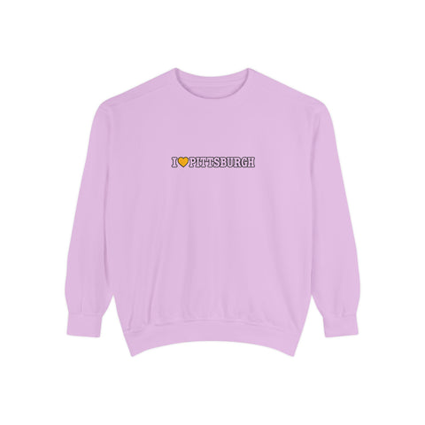 I Love Pittsburgh Heart Comfort Colors® 1566 Sweatshirt