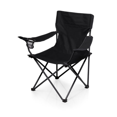 Pittsburgh Panthers Portable Camping Chair - Folding Beach Seat with Mesh Cup Holder