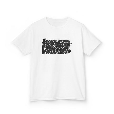 Pennsylvania Grunge - Kids Graphic T-Shirt