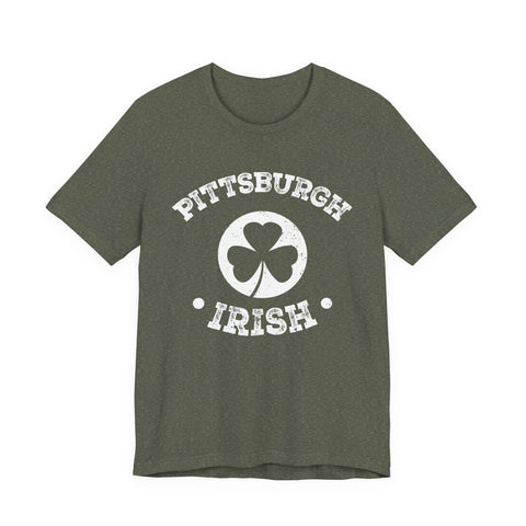 Pittsburgh St. Patrick's Day - Unisex Jersey Short Sleeve Tee