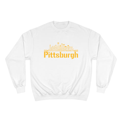 Pittsburgh Football Team Names - Champion Sweatshirt