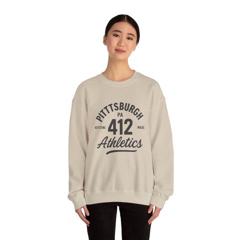 Heavy Blend Sweatshirt - 412 Keystone Made Classic Fit Crewneck Sweatshirt