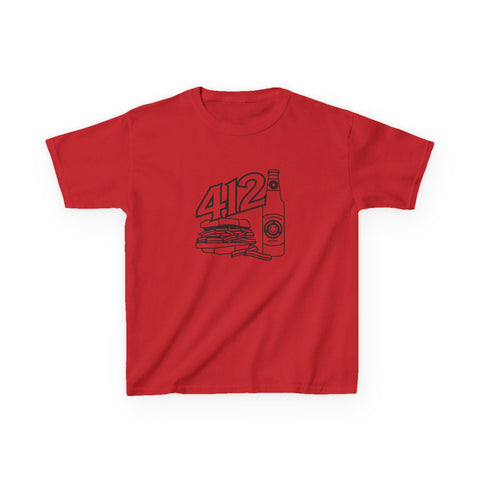 412 Icon Tee Shirt Kids Graphic T-Shirt