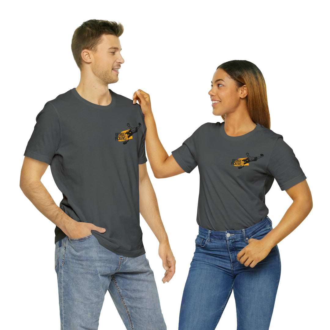 George Pickens Headliner Series T-Shirt - GRAPHIC ON BACK -  Short Sleeve Tee T-Shirt Printify   
