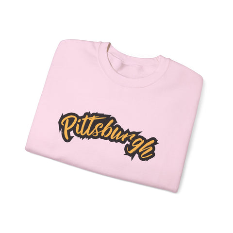 Jagged Pittsburgh Heavy Blend™ Crewneck Sweatshirt