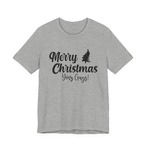 Merry Christmas Yinz! - Unisex Jersey Short Sleeve Tee