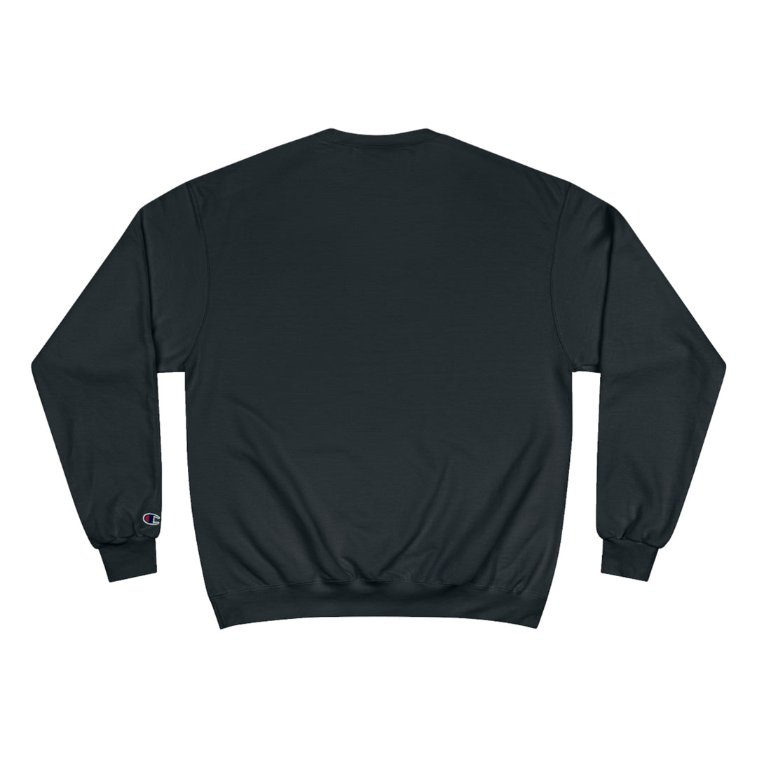 How Yinz Doin? - Champion Crewneck Sweatshirt Sweatshirt Printify   