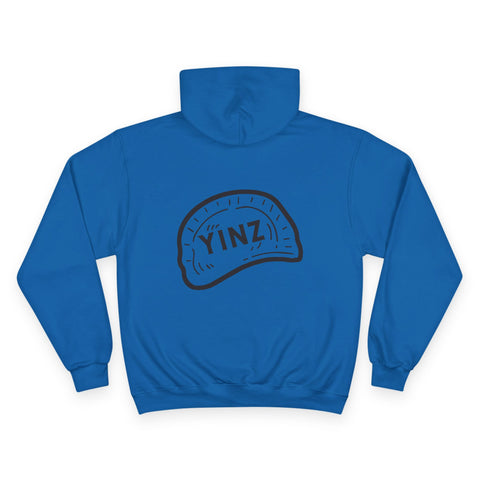 Yinz Pierogi - Print on back - Champion S700 Hoodie
