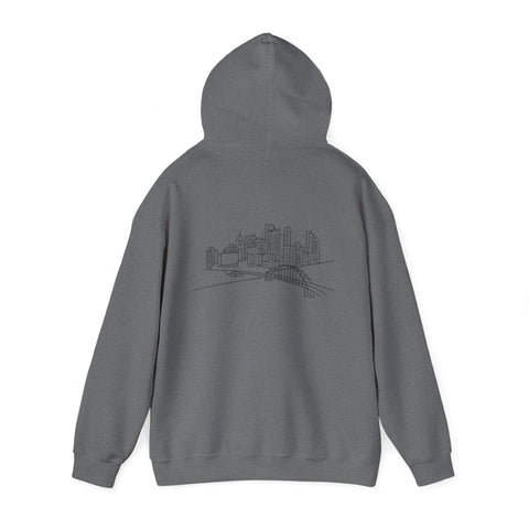Pittsburgh Skyline Unisex Heavy Blend™ Hooded Sweatshirt