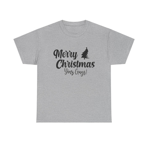 Merry Christmas Yinz! - Unisex Heavy Cotton Tee