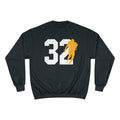 Legends Series - 32 - Champion Crewneck Sweatshirt Sweatshirt Printify Black S 