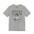 Pittsburgh Pirates Baseball Three River Stadium Retro Design - Short Sleeve Tee T-Shirt Printify Athletic Heather S 