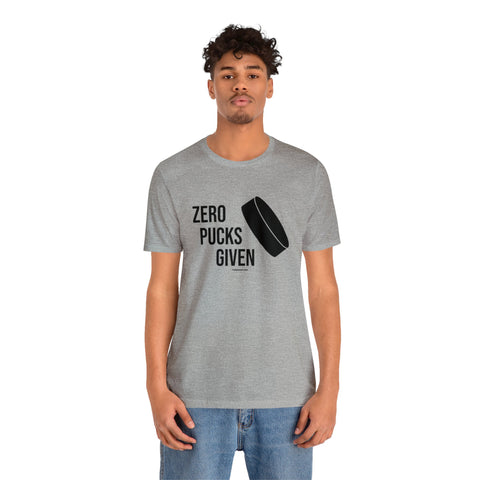Zero Pucks Given - Short Sleeve Tee T-Shirt Printify   