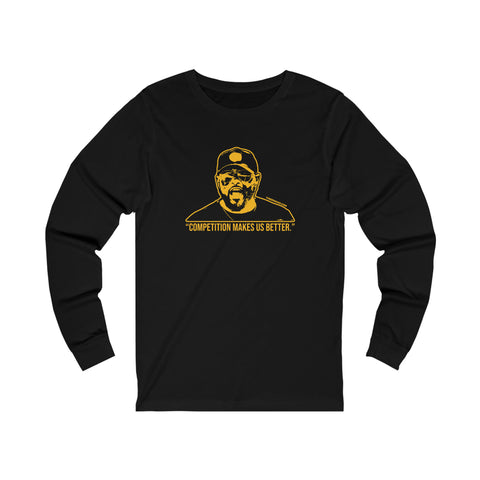 Competition Makes Us Better - Tomlin Quote Training Camp 2023 - Long Sleeve Tee Long-sleeve Printify XS Black 