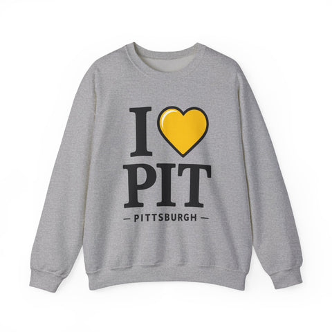 I Heart PIT - Gildan Heavy Blend™ Crewneck Sweatshirt