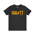 TJ Watt - AC/DC - Short Sleeve Tee T-Shirt Printify Dark Grey Heather S 