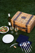 West Virginia Mountaineers - Champion Picnic Basket  Picnic Time Family of Brands   