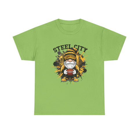 Steel City Gnome - Unisex Heavy Cotton Tee