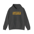 Made of Steel in Pittsburgh Hoodie Hoodie Printify S Dark Heather 