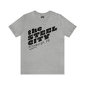 The Steel City - Short Sleeve Tee T-Shirt Printify Athletic Heather S 