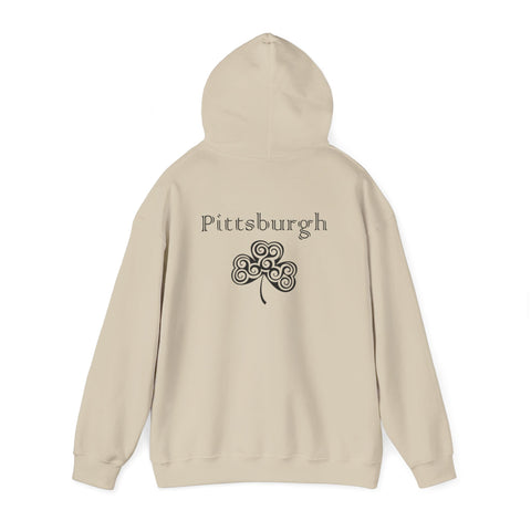 Pittsburgh Irish Clover - Unisex Heavy Blend™ Hooded Sweatshirt