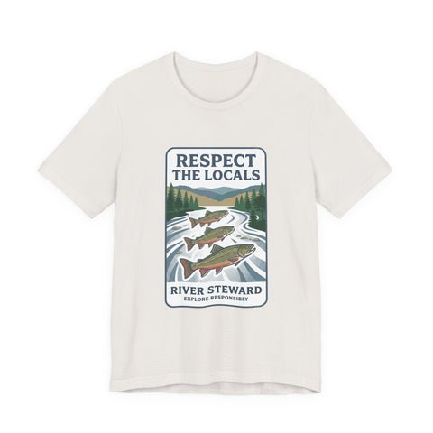 Respect the Locals River Steward Tee | Protect Our National Parks, Vintage Outdoor