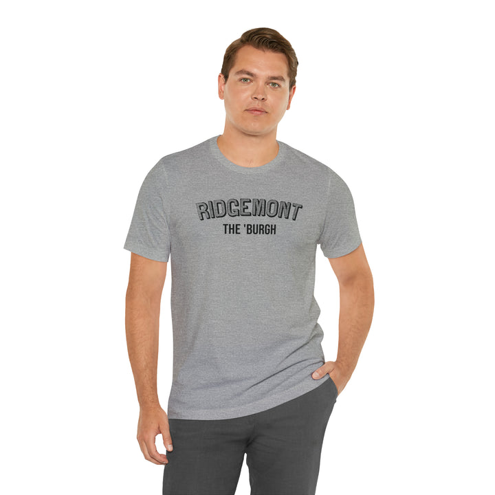 Ridgemont - The Burgh Neighborhood Series - Unisex Jersey Short Sleeve Tee T-Shirt Printify   