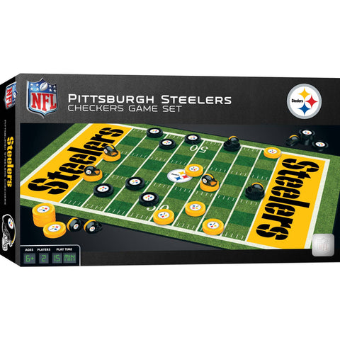 Pittsburgh Steelers Checkers Board Game Board Game Masterpieces Puzzles