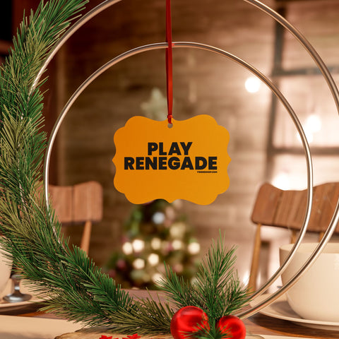 Pittsburgh Play Renegade Aluminum Ornaments (1pc, 5pcs, 10pcs, 20pcs) Home Decor Printify