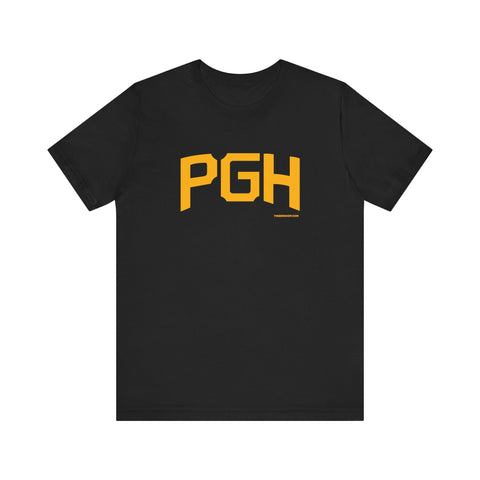 City Connect PGH T-Shirt - Short Sleeve Tee T-Shirt Printify Black XS 