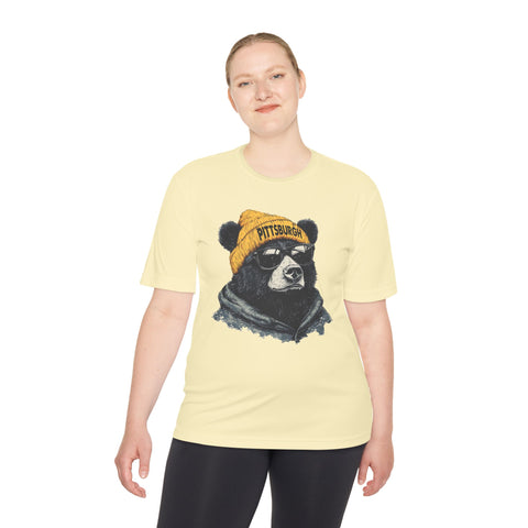 Pittsburgh Bear - Sport-Tek Unisex Moisture Wicking Tee
