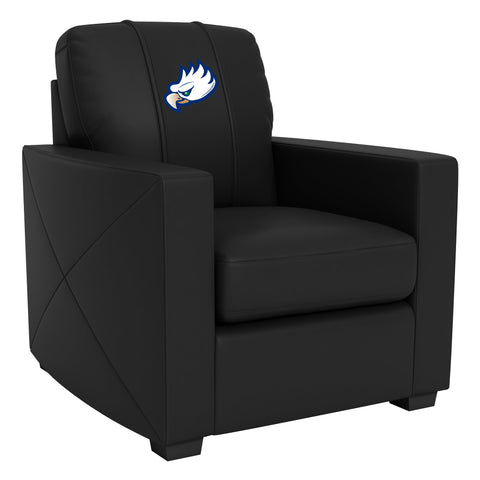 Silver Club Chair with Florida Gulf Coast University Secondary Logo