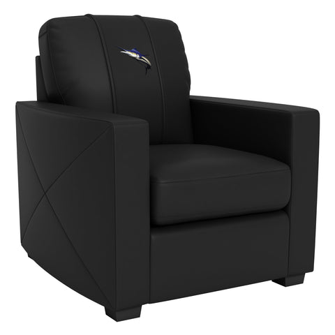 Silver Club Chair with Marlin Logo