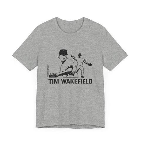 Tim Wakefield Legend T-Shirt  - Unisex bella+canvas 3001 Short Sleeve Tee