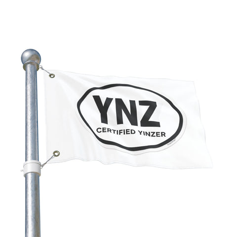 YNZ Certified Yinzer Double Sided Flag