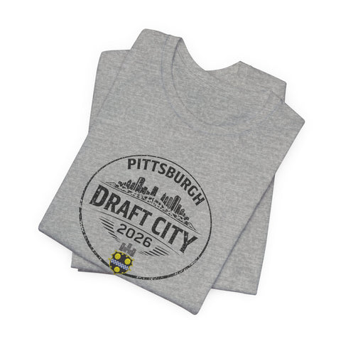 Pittsburgh NFL Draft Shirt – Vintage Civic Pride Tee With City Skyline Design