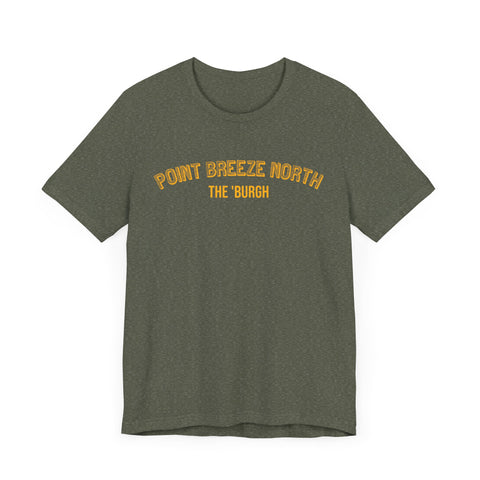 Point Breeze North - The Burgh Neighborhood Series - Unisex Jersey Short Sleeve Tee T-Shirt Printify   