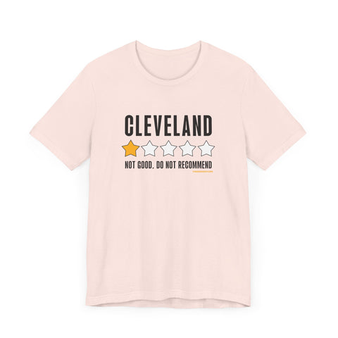 Cleveland Review 1 Star - Short Sleeve Tee T-Shirt Printify Soft Pink S