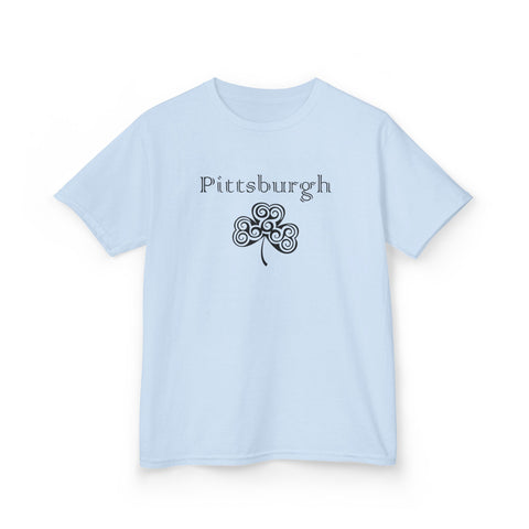 Pittsburgh Irish Clover - Kids Graphic T-Shirt