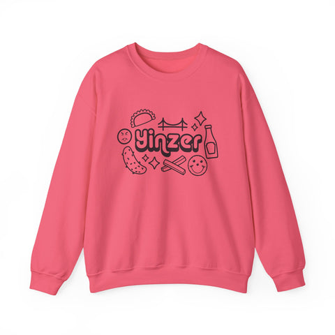 Yinzer Icon Doodles Heavy Blend™ Crewneck Sweatshirt