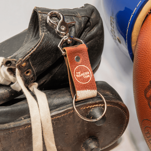 Football Wanderchain – Handcrafted Football Keychain & Portable Token Organizer