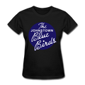 Johnstown Blue Birds Women's T-Shirt T-Shirt Vintage Ice Hockey black S 