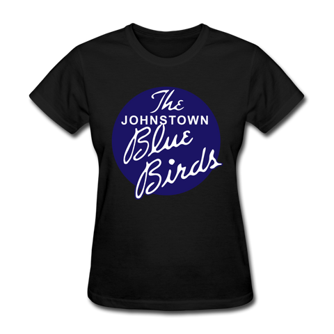 Johnstown Blue Birds Women's T-Shirt T-Shirt Vintage Ice Hockey black S 