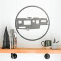 5th Wheel Camper Decor - Personalized Travel Trailer Wall Art | Steel Sign Wall Decor - YinzerShop