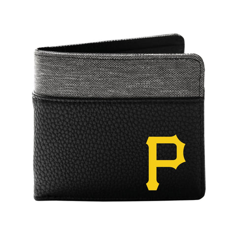 Pittsburgh Pirates Pebble BiFold Wallet Pittsburgh Pirates Little Earth Productions   