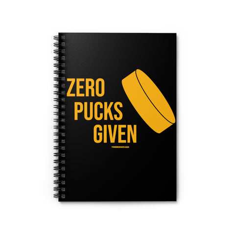 Pittsburgh Hockey Spiral Notebook - Ruled Line Paper products Printify One Size  