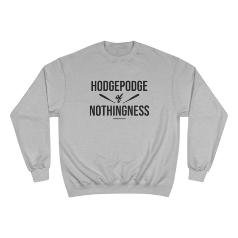 Pirates - Hodgepodge of Nothingness - Champion Crewneck Sweatshirt Sweatshirt Printify Light Steel S 