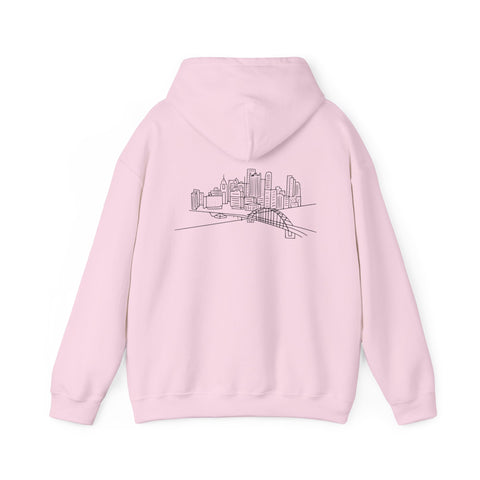 Pittsburgh Skyline Unisex Heavy Blend™ Hooded Sweatshirt