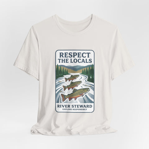Respect the Locals River Steward Tee | Protect Our National Parks, Vintage Outdoor